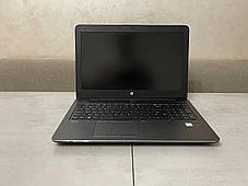 Б/в Ноутбук Б-клас HP ZBook 15 G3 15.6" 1920x1080| i7-6820HQ| 16GB RAM| 256GB SSD+128GB SSD| Quadro M1000M 2GB, фото 3