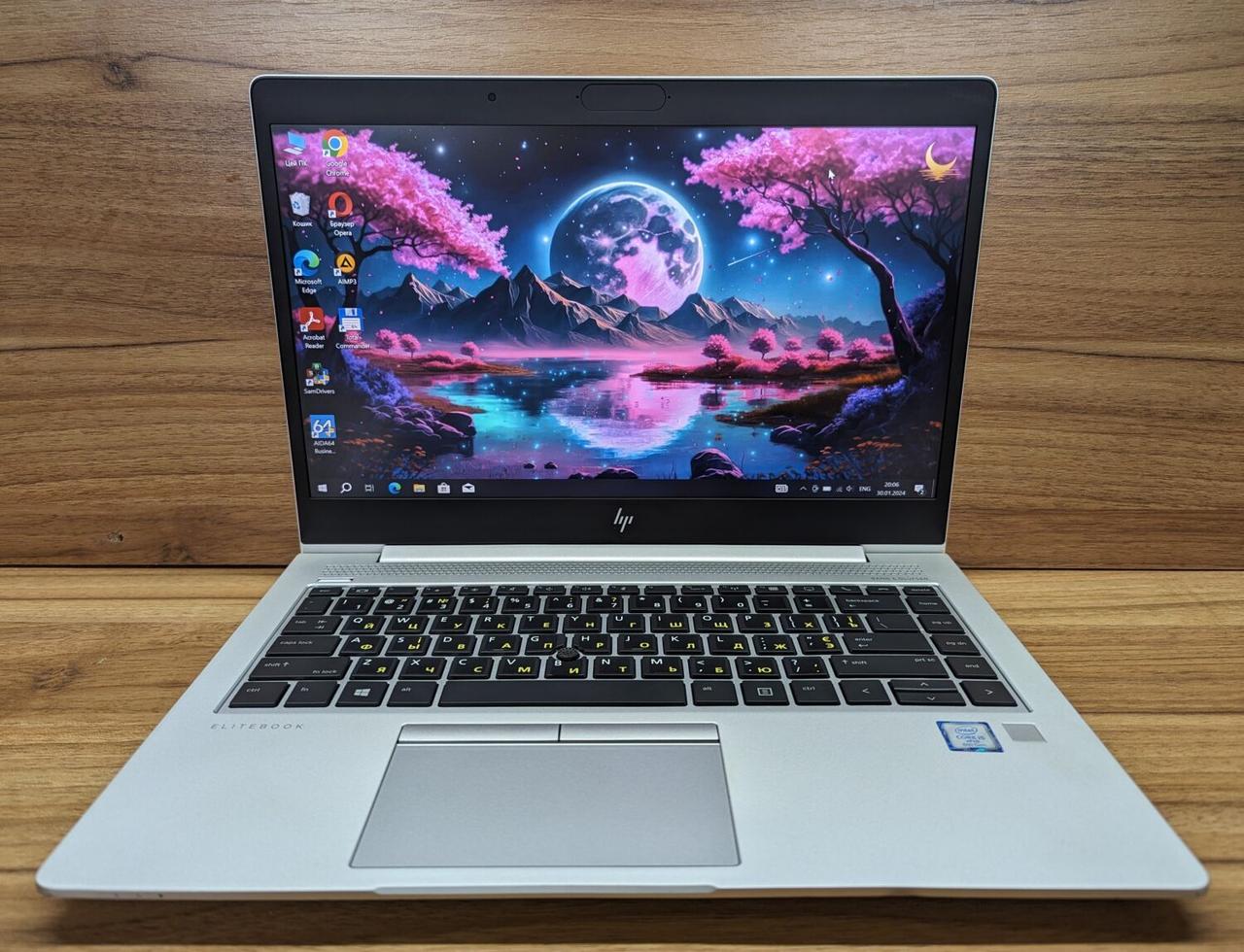 Б/в Ультрабук HP EliteBook 840 G5 14" 1920x1080| Core i5-8350U| 16 GB RAM| 512 GB SSD| UHD 620
