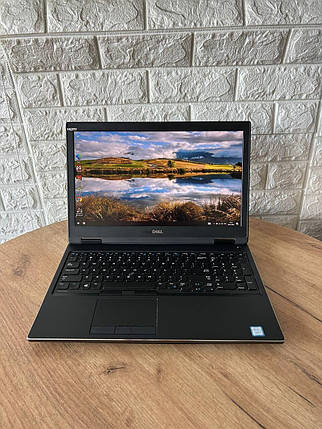 Б/в Ноутбук Dell Precision 7530 15.6" 1920x1080| Core i7-8750H| 32 GB RAM| 512 GB SSD| Quadro P1000 4GB, фото 1