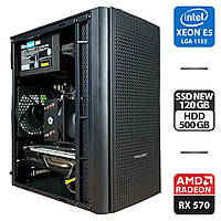 Сборка под заказ: компьютер ProLogix E110 Black Tower NEW / Intel Xeon E3-1240 v2 (4 (8) ядра по 3.4 - 3.8