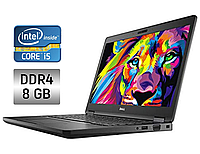 Ультрабук Dell Latitude 5480 / 14" (1366x768) TN / Intel Core i5-7300U (2 (4) ядра по 2.6 - 3.5 GHz) / 8 GB