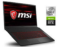 Игровой ноутбук MSI GF75 Thin 10UEK / 15.6" (1920x1080) IPS / Intel Core i7-10750H (6 (12) ядер по 2.6 - 5.0