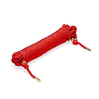 Веревка для шибари Liebe Seele Shibari 10M Rope Red TOS