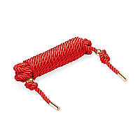 Веревка для шибари Liebe Seele Shibari 5M Rope Red TOS