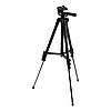 Штатив для телефону та фотоапарата Tripod 3120 PRO портативний трипод 0,35-1.02м висота. TJ-998 Колір: чорний, фото 10