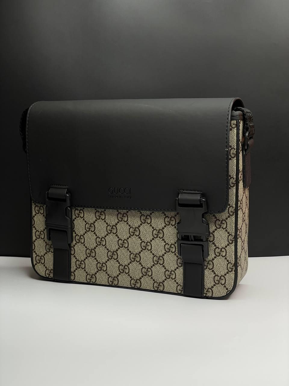 Мужская сумка gucci гучи - фото 1 - id-p2097415822