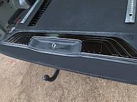 Накладка на порог багажника Черный Хром (нерж) для Mercedes Vito / V W447 2014-2024 гг
