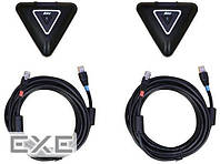 Додаткова мікрофонна пара з 5 м кабелем для систем відеоконференцзв"язку AVer VC520 P (60U0100000AC)