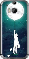Чехол на HTC One M8 Ticket to the moon "2698u-30-10746"