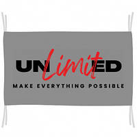Флаг UnLimited Make Everything Possible, Неограниченный, Сделай все возможным