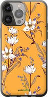 Чехол на iPhone 13 Pro Max Цветочные обои 3 "4405u-2371-10746"