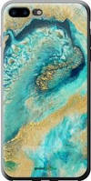 Чехол на iPhone 7 Plus Green marble "4365u-337-10746"