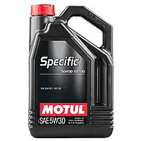 Масло моторное MOTUL Specific 504 00 507 00 5W-30 5 л (106375)