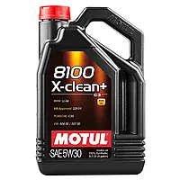 Масло моторное MOTUL 8100 X-clean+ 5W-30 5 л (106377)