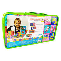 Toys Набор мягконабивных кубиков 3 в 1 MC 090601-16, 18 шт