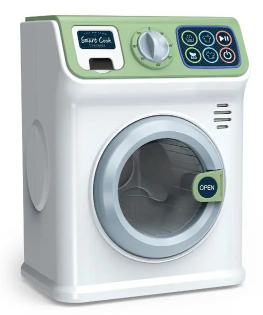 Дитяча пральна машина зі світлом і звуком Зелений