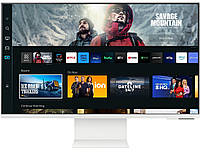 Samsung Монітор 32" 4K Smart Monitor M8 M80C HDMI, USB, USB-C, BT, VA, 3840x2160, 4ms USE