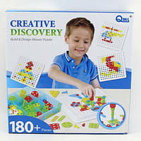 Toys Детская мозаика M7C с отверткой и болтами