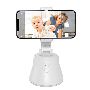 Штатив слідкуючий Baseus 360 ° AI Following Shot Tripod Head SUYT-B02 White