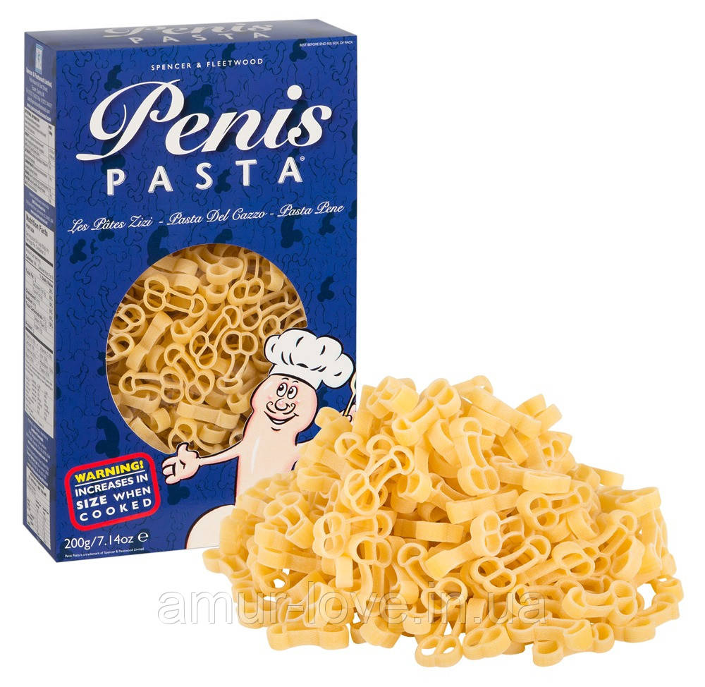 Макарони Nudeln "Penis-Pasta" 200 gr., фото 1