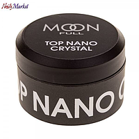 Топ Moon Full Nano Crystal стойкий к царапинам без липкого слоя 15мл