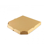 Коробка упаковка для Піци бура 26см(100 шт)(260х260х30)