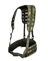 РПС. Анатомічний бойовий пояс із плечовою регульованою системою. РПС-3, XL. П777. Піксель ММ-14 ВСУ