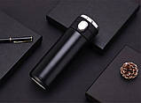 Розумний термос Kh-880 із температурним дисплеєм 420 ml black, фото 8