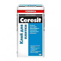 Суміш клейова для плитки Церезіт (Ceresit), 25кг