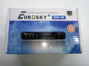 DVB-T2 тюнер Eurosky ES-16, фото 2