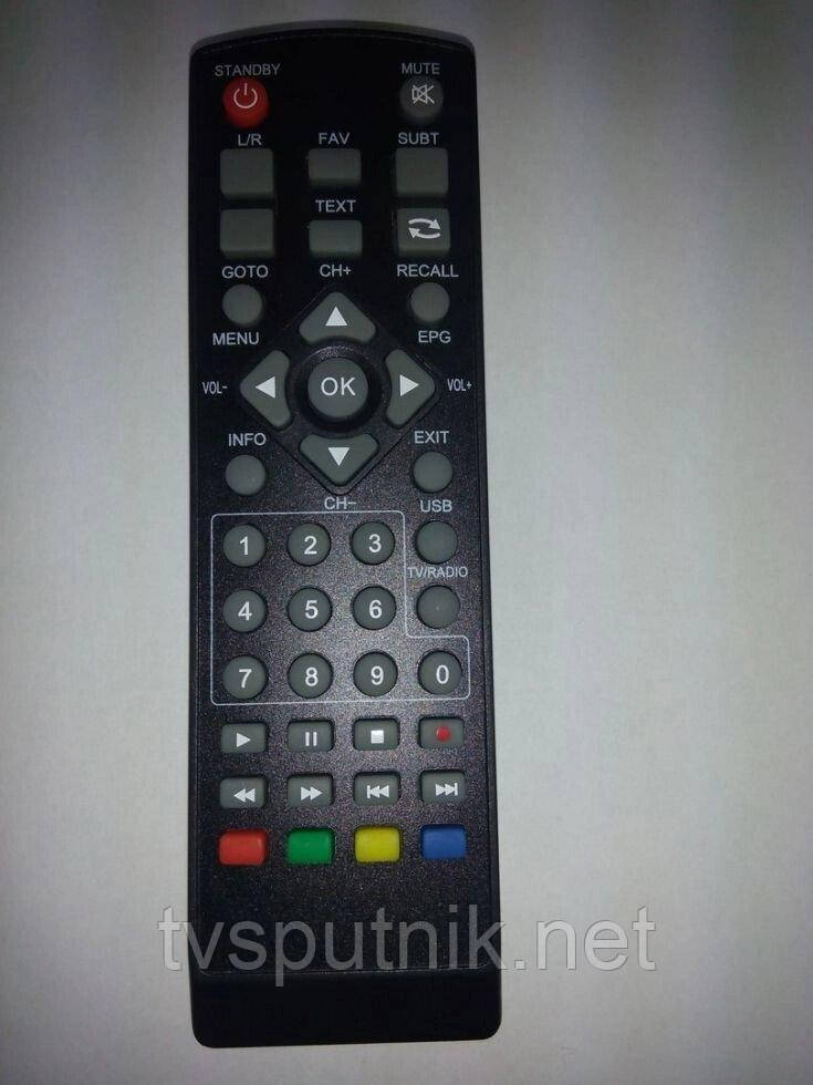 Пульт для тюнера Grunhelm GT2HD-030 (DVB-T2)