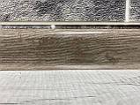 Плінтус підлоговий "Комфорт" колір Сосна темна розмір 2500х60х232мм, фото 3