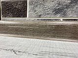Плінтус підлоговий "Комфорт" колір Сосна темна розмір 2500х60х232мм, фото 4
