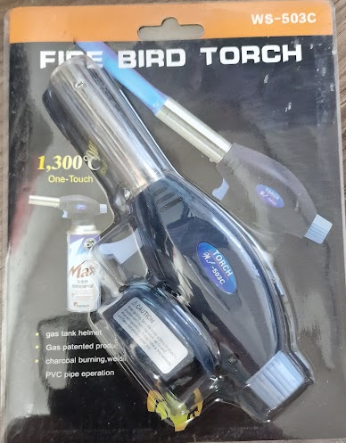 Газовий пальник із п'єзоелементом FervorFOX No2014