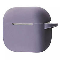 Чехол для наушников PRC Silicone Shock-proof case for Airpods 3 Lavender gray