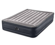 Надувне ліжко Intex (64136) 203х152х42 см, з вбудованим ел насосом 220 В