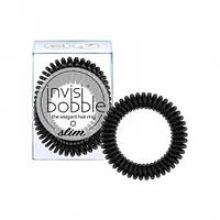 Резинка-браслет для волос invisibobble SLIM True Black 3 шт