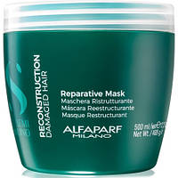 Маска для реконструкции волос Alfaparf Milano Semi Di Lino Reconstruction Reparative Mask 500 мл