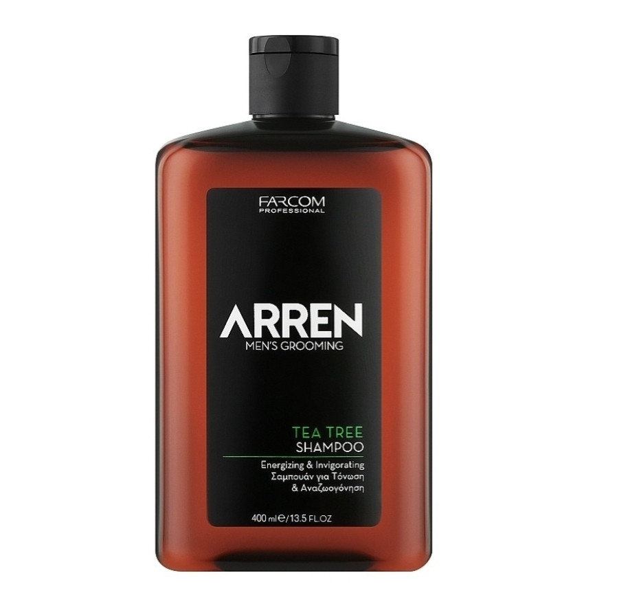 Шампунь чоловічий Arren Mens Grooming Tea Tree Shampoo 400 мл