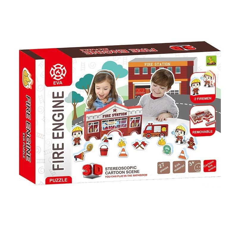 Пазли для ванної Пожежна станція 8925-6-7-30-1, фото 1