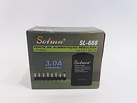 Блок живлення Solma SL-668 12V 3А 7in1 30W зі знімними перехідниками Dr