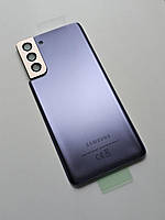 Задняя крышка Samsung Galaxy S21 Plus 5G G996B со стеклом камеры, цвет - Фиолетовый