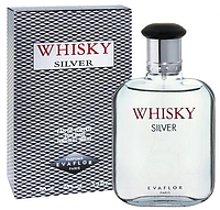 Туалетная вода Whisky Silver EVAFLOR для мужчин - edt 80 ml