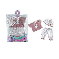 Одяг для ляльок YLC 235 H (120) кофтинка, штанці, шапочка, в пакеті