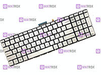 Оригинальная клавиатура для ноутбука HP ENVY X360 15-W, 15-A series, rus, silver, подсветка