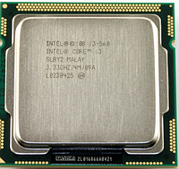 Процессор для ПК SOCKET 1156 - INTEL Core i3-560 : 2 ЯДРА /4 Потока* 3.33 GHz, 4M, 1333MHz