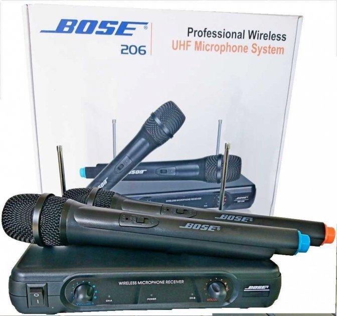 Радіосистема Bose BS-206 база 2 радіомікрофона Dr - фото 1 - id-p2097613940