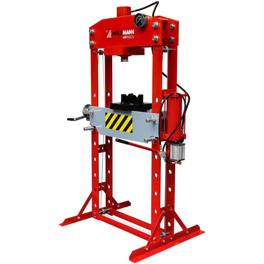 Прес гідравлічний Holzmann WP75ECO, заощаджує 75 т