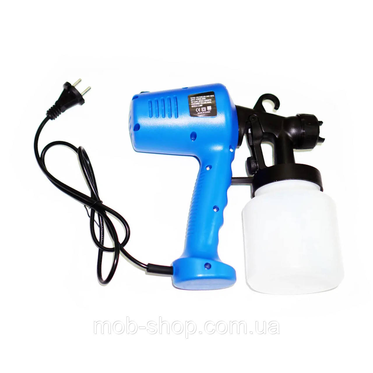 Електричний фарборозпилювач Spray Gun зручний пульверизатор фарборозпилювач для різних поверхонь