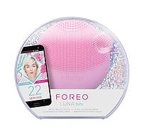 Оригінал Foreo LUNA Fofo Face Brush with Skin Analysis Pink щітка для очищення обличчя з аналізом шкіри